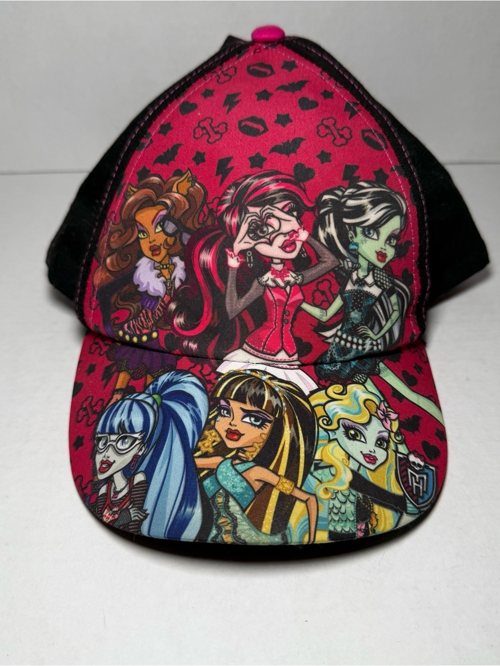 NEW NWT Monster High Adjustable Kids Girls Youth Hat